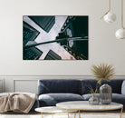 Look up by Pexels on GIANT ART - white city scene