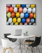 Safety helmets by Pexels on GIANT ART - yellow everyday life