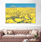 Yellow Floral by Pexels on GIANT ART - blue floral