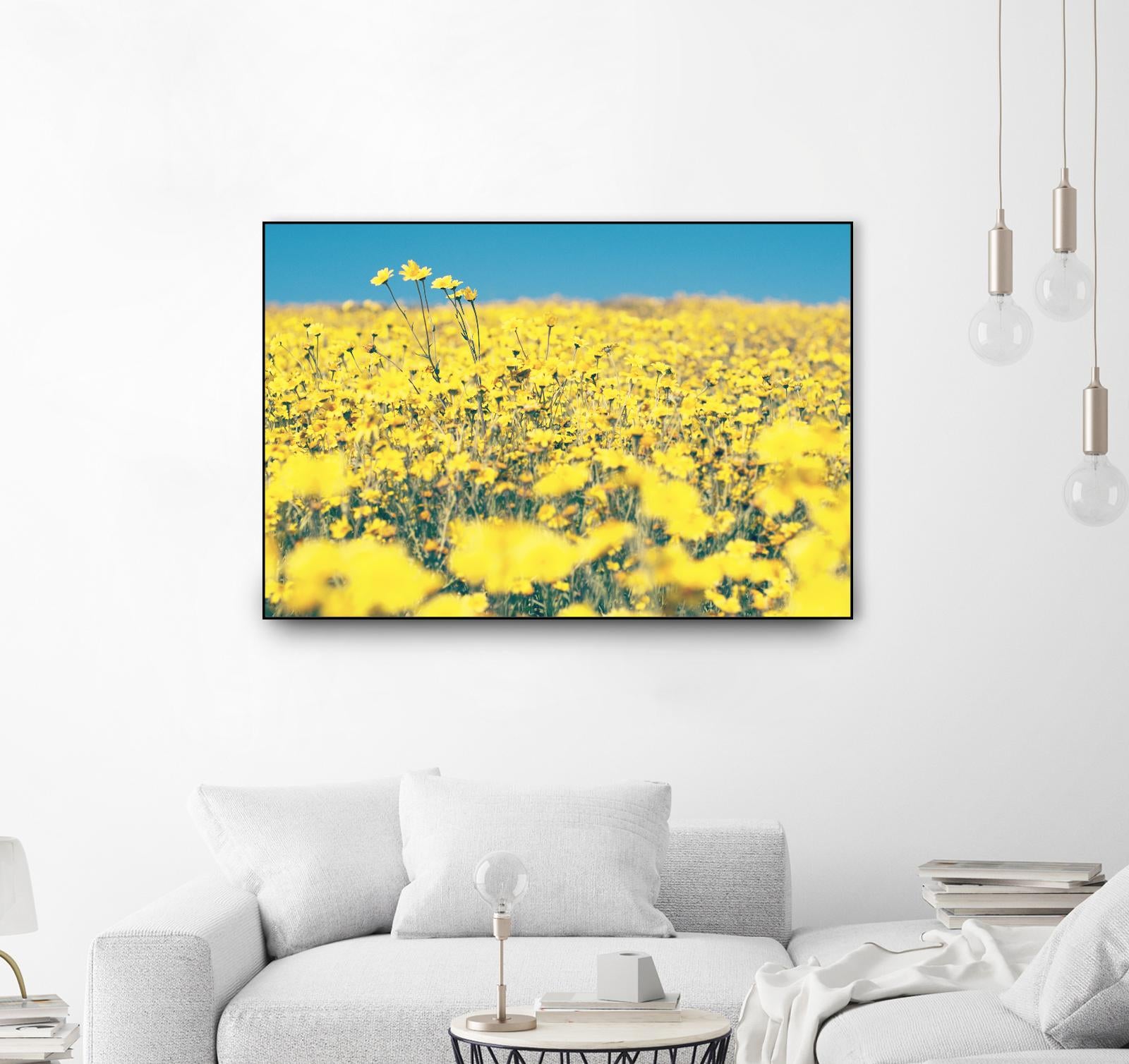 Yellow Floral by Pexels on GIANT ART - blue floral