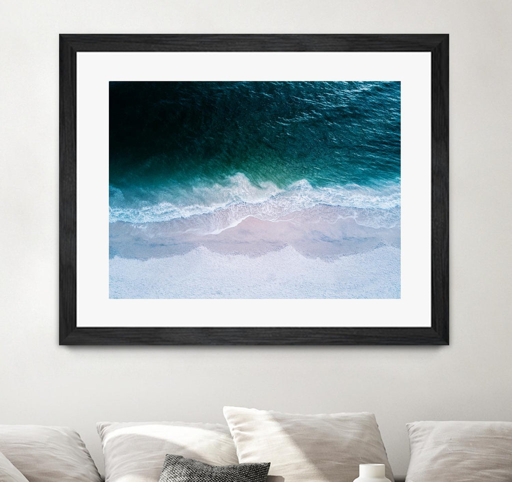 High tide by Pexels on GIANT ART - beige sea scene