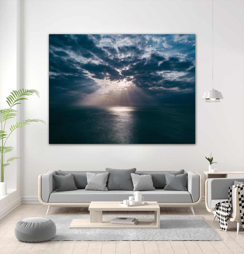 Blessed by Pexels on GIANT ART - white sea scene