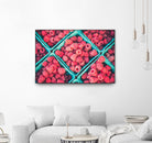 Raspberries by Pexels on GIANT ART - blue fruit-food-drink
