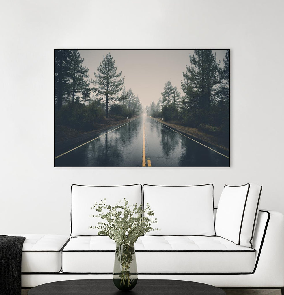 Rainy day by Pexels on GIANT ART - black landscape