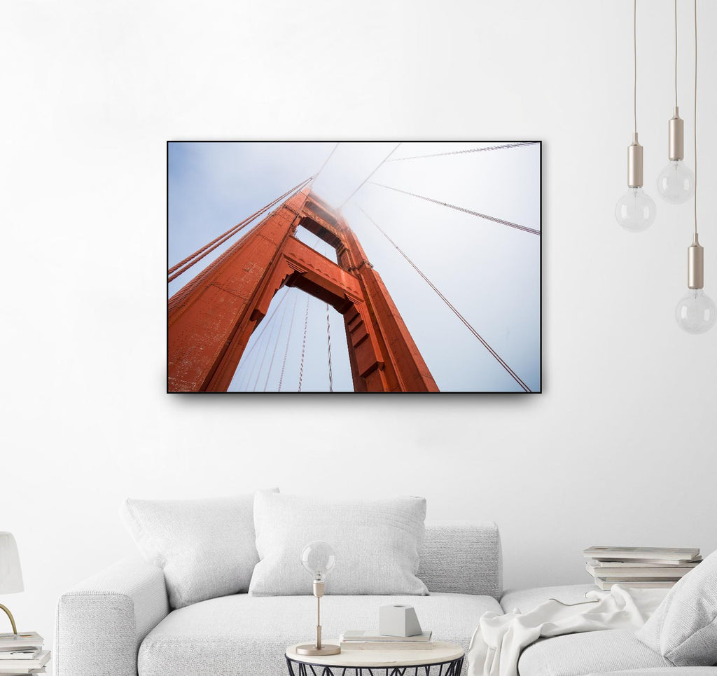Bridge view by Pexels on GIANT ART - white architectural