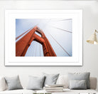 Bridge view by Pexels on GIANT ART - red architectural