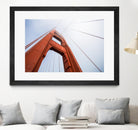 Bridge view by Pexels on GIANT ART - red architectural