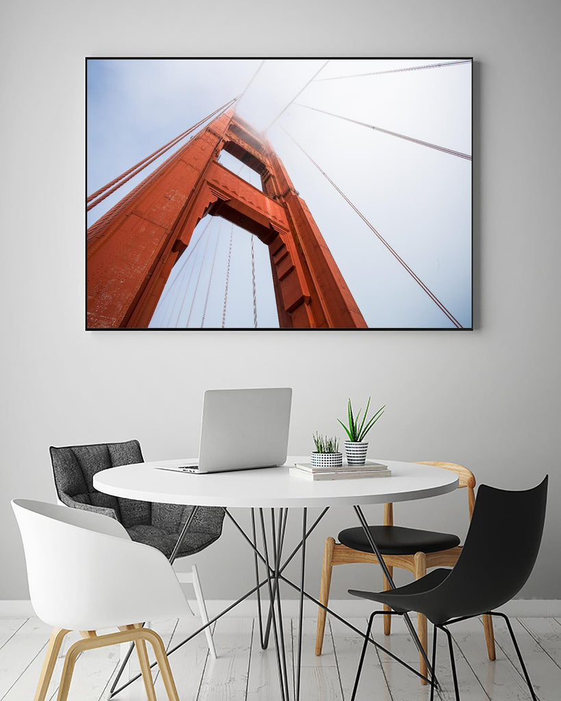 Bridge view by Pexels on GIANT ART - white architectural