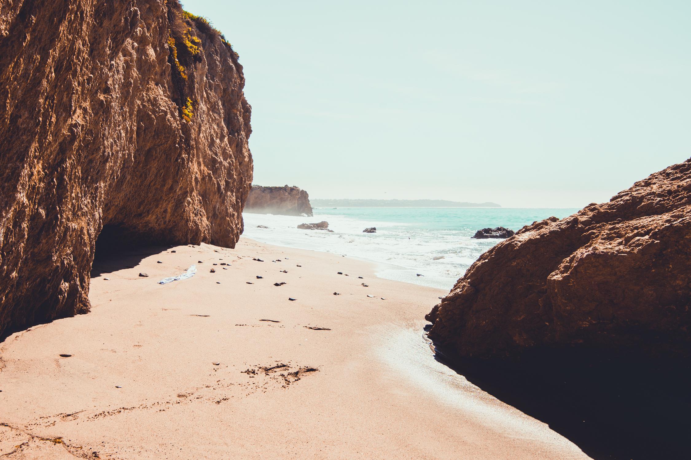 Perfect day by Pexels on GIANT ART - beige sea scene