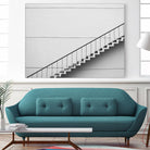 Diagonal Staircase by Pexels on GIANT ART - white photo art