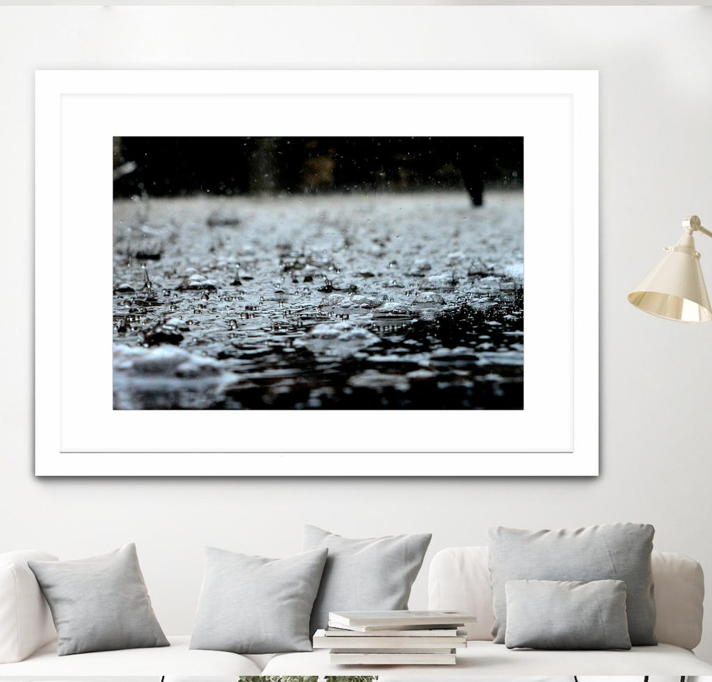 It's raining outside by Pexels on GIANT ART - grey photo art
