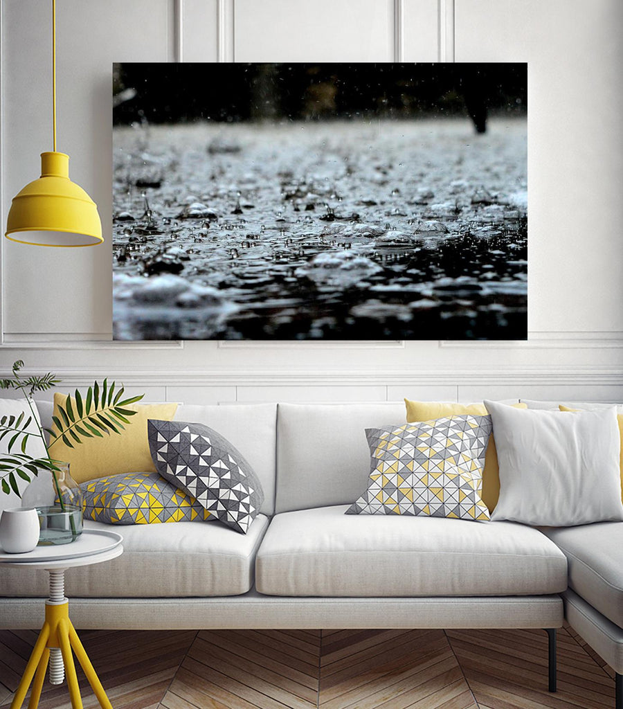 It's raining outside by Pexels on GIANT ART - grey photo art