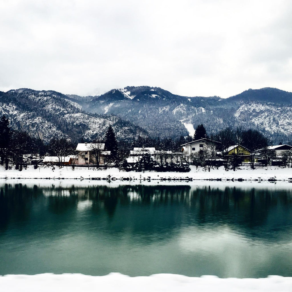Winter paradise by Pexels on GIANT ART - green landscape