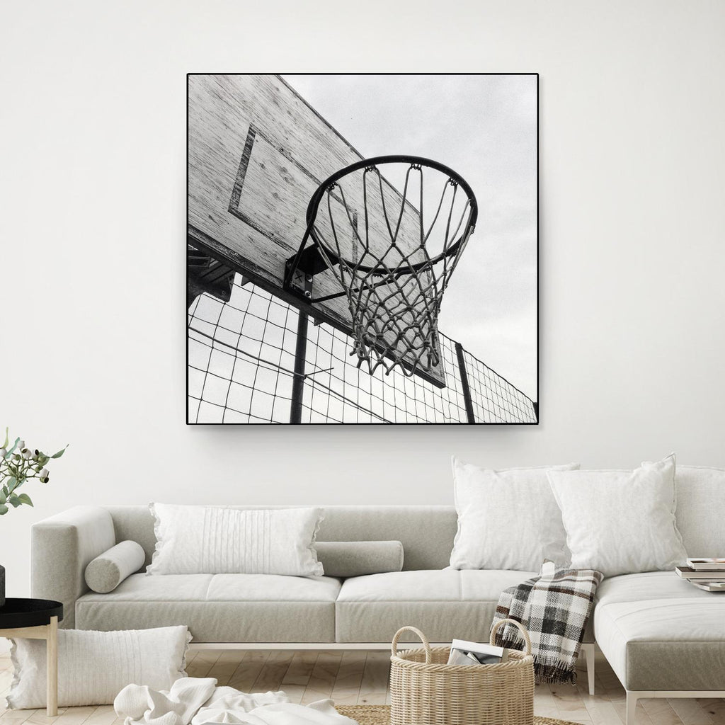 Basket Hoop par Pexels sur GIANT ART - sport noir