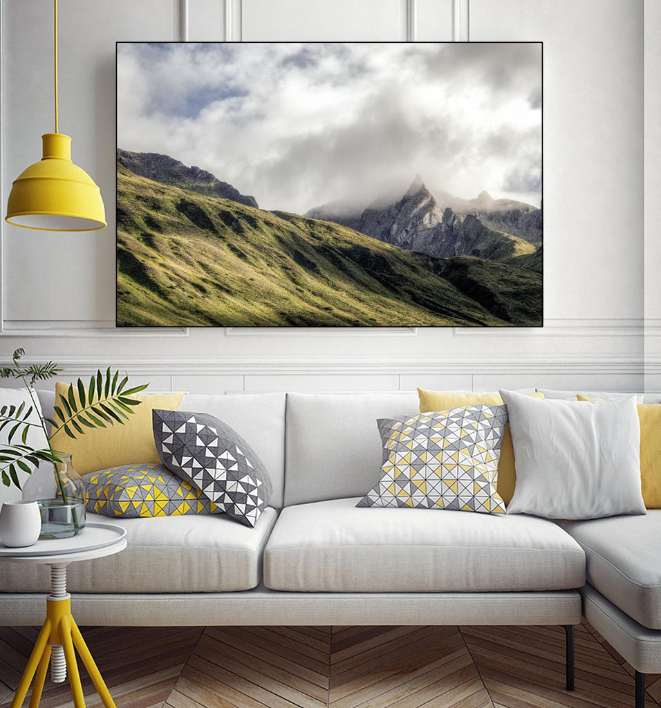 Green landscape par Pexels sur GIANT ART - paysage blanc