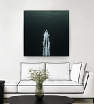 Row your boat by Pexels on GIANT ART - black nautical