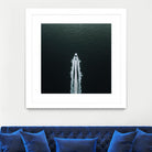 Row your boat by Pexels on GIANT ART - black nautical