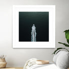 Row your boat by Pexels on GIANT ART - black nautical