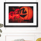 Chinese lanterns by Pexels on GIANT ART - black photo art