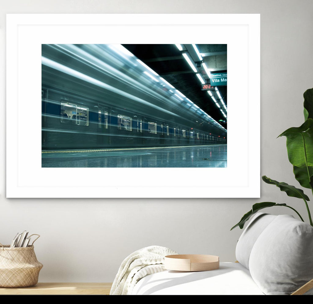 Fast Metro by Pexels on GIANT ART - white photo art