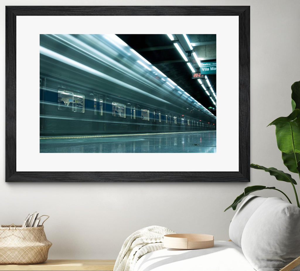 Fast Metro by Pexels on GIANT ART - white photo art