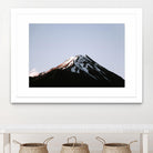 Snow on top by Pexels on GIANT ART - black landscape