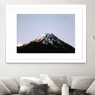 Snow on top by Pexels on GIANT ART - black landscape