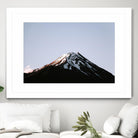 Snow on top by Pexels on GIANT ART - black landscape