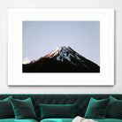 Snow on top by Pexels on GIANT ART - black landscape