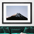 Snow on top by Pexels on GIANT ART - black landscape