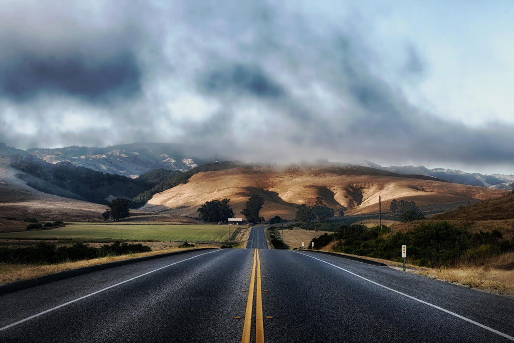Road Trip by Pexels on GIANT ART - brown landscape