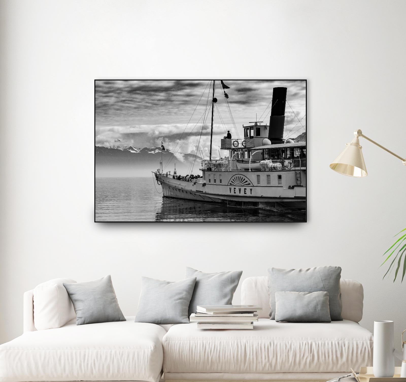 Vevey by Pexels on GIANT ART - white nautical