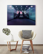 Up or down by Pexels on GIANT ART - pink photo art