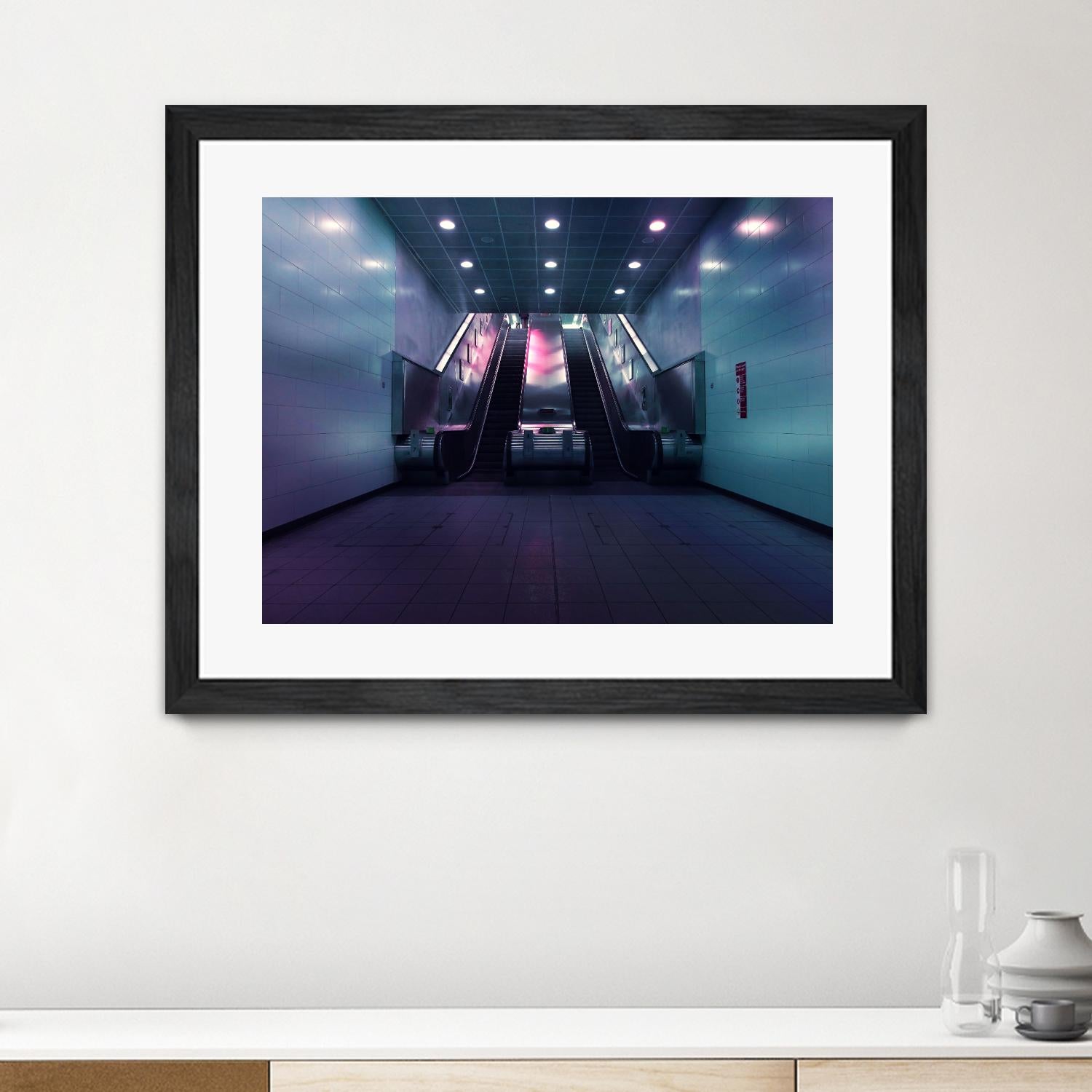 Up or down by Pexels on GIANT ART - pink photo art