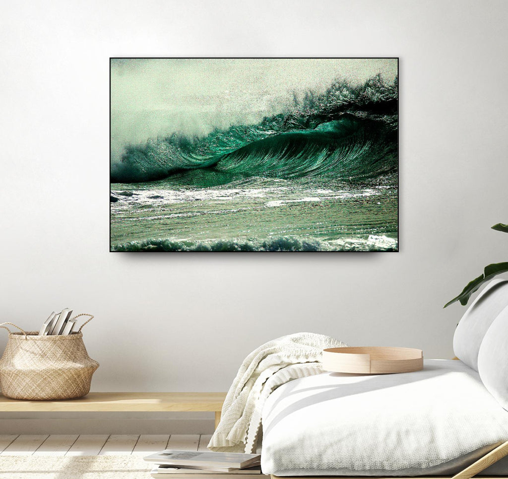 Broken waves by Pexels on GIANT ART - white sea scene