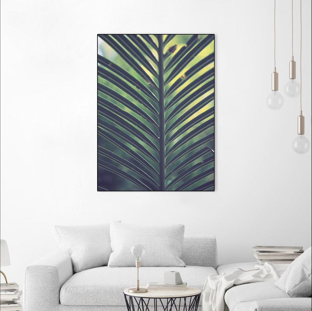 Leaf by Pexels on GIANT ART - yellow tropical