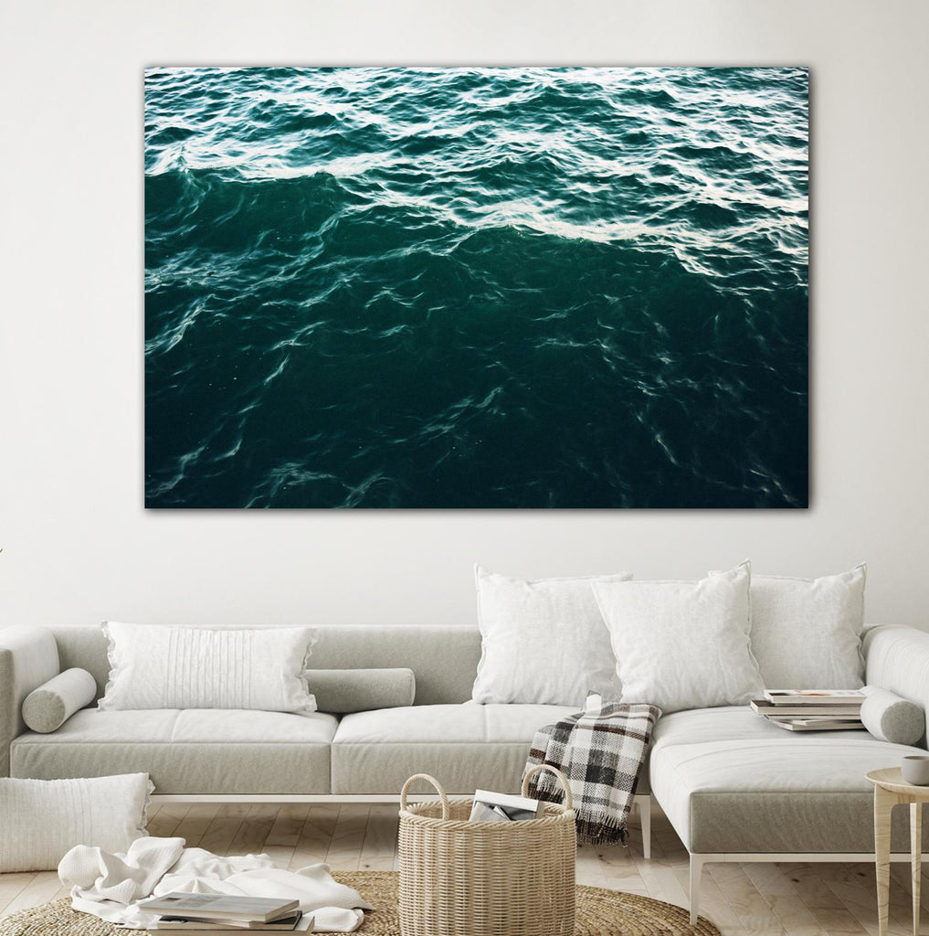 Vagues par Pexels sur GIANT ART - scène de mer noire