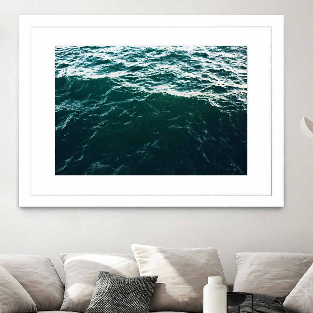 Vagues par Pexels sur GIANT ART - scène de mer noire