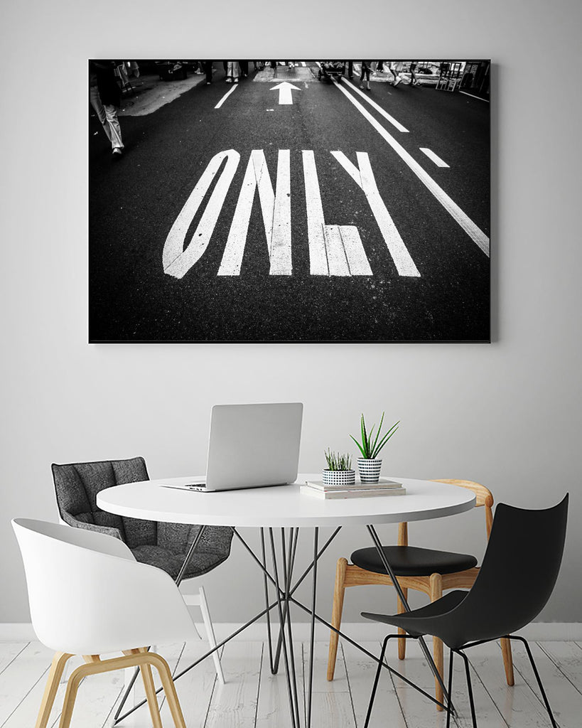 Only that way by Pexels on GIANT ART - white city scene